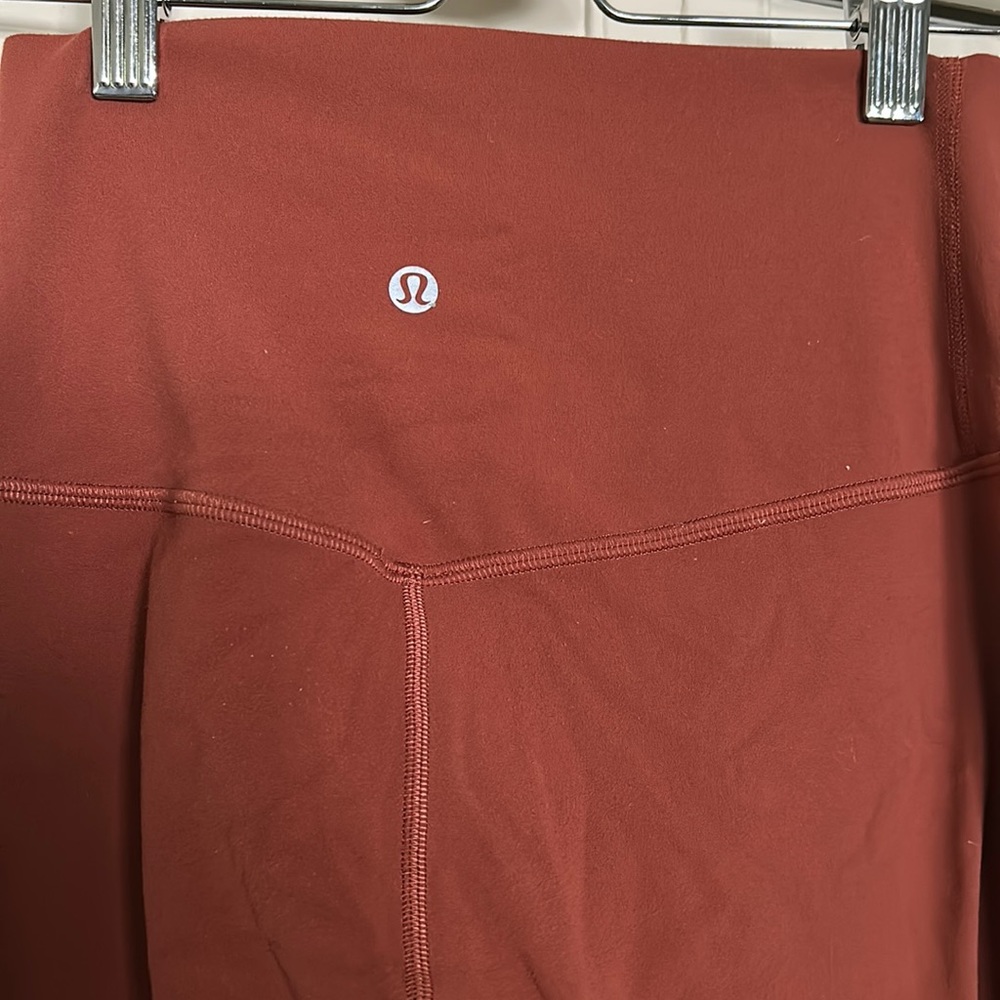 Lululemon straight leg leggings.